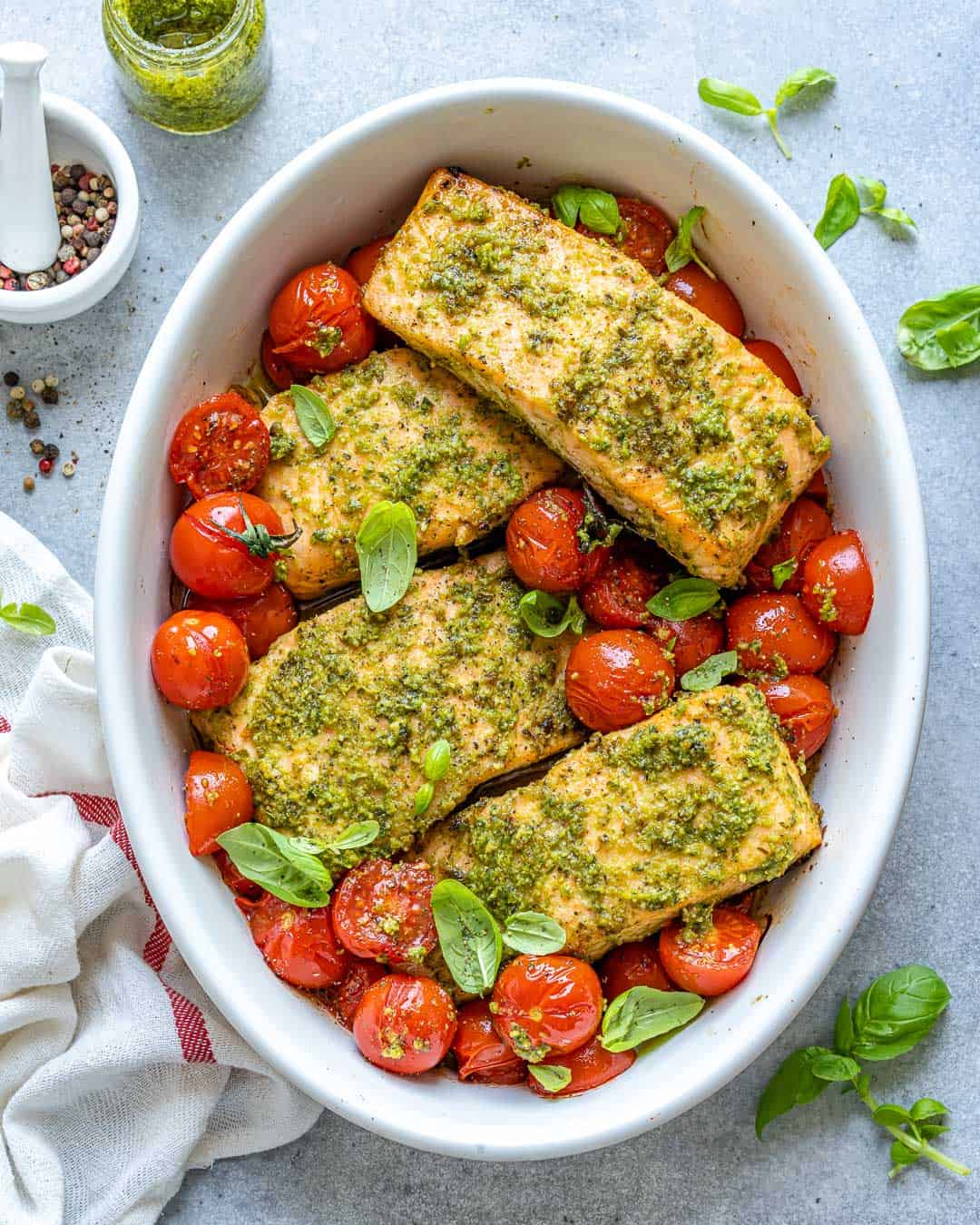 Easy Baked Pesto Salmon Recipe: Dinner in Minutes